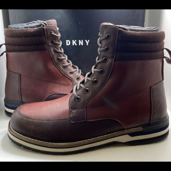 Other - BNIB Mens Authentic DKNY Combat laced up Boot Assorted sizes